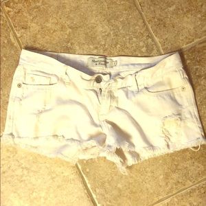 Abercrombie cut off shorts